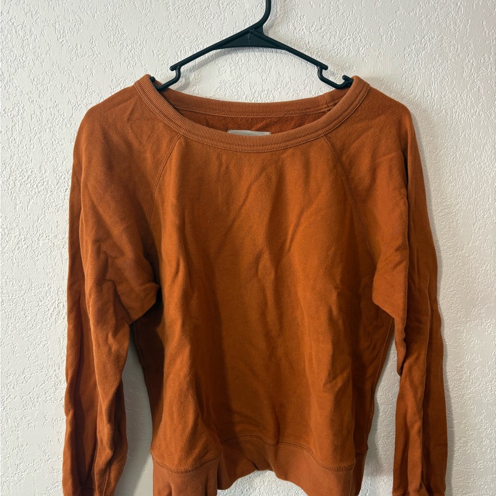 Everlane Terracotta Long Sleeve Top